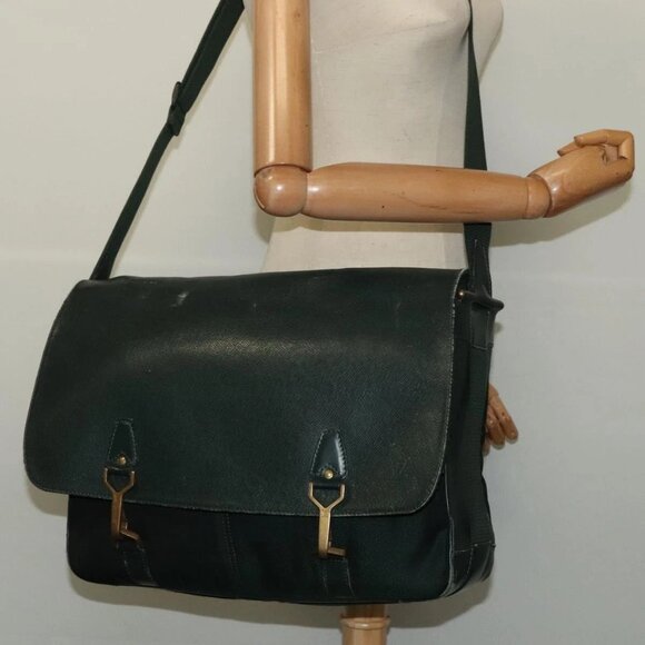 LOUIS VUITTON Taiga Leather Delsous Shoulder Bag - Picture 1 of 16